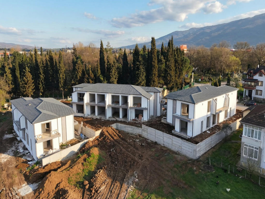 SARIMEŞE'DE KÖŞE KONUMLU 4+1 VİLLA